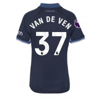 Dres Tottenham Hotspur Micky van de Ven #37 Gostujuci za Žensko 2023-24 Kratak Rukav